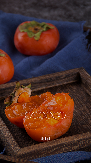 霜降传统节气简约宣传手机海报背景