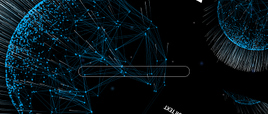 科技 未来 智能 深蓝 特效 公众号首图背景