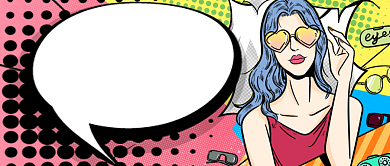 粉色卡通双十二你准备公众号首图背景