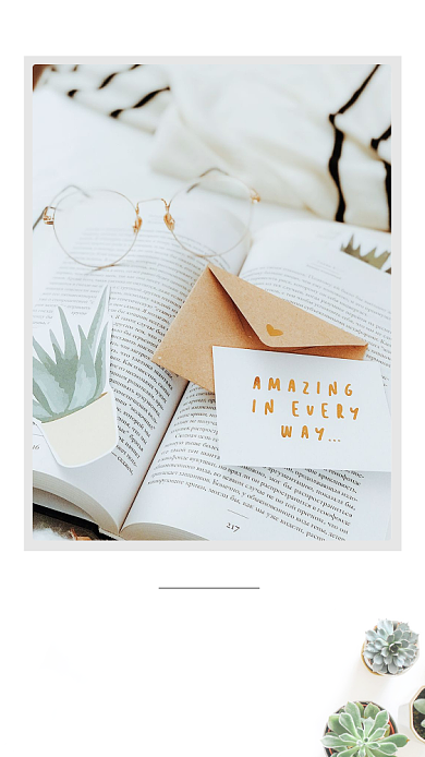 早安你好手机海报背景