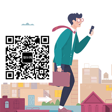 白色 二维码 卡通  新媒体配图背景