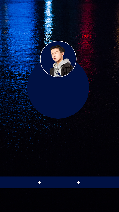 灯光倒影质感聊天背景图壁纸海报背景