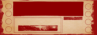 复古红色年货节大促淘宝banner背景