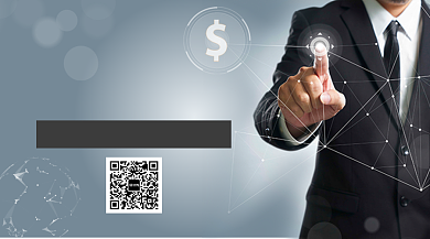 理财专家投资手机横板海报背景