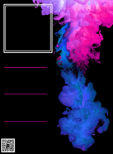 炫彩艺考培训宣传海报模板背景