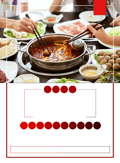 麻辣烫美食促销宣传广告印刷海报背景