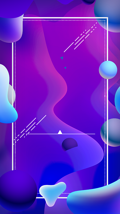 蓝色流体渐变诚聘精英海报背景