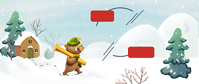 小雪节气公众号首图背景