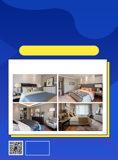 房屋装修宣传广告印刷海报背景