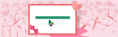 春夏新品五折促销淘宝banner背景