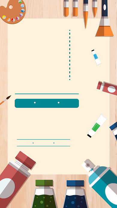 美术培训宣传海报背景