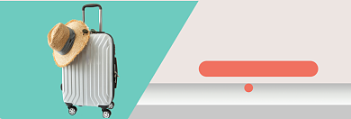 秋季行李箱上新淘宝banner背景