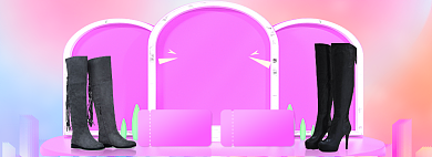 天猫双十二女鞋限时优惠促销淘宝banner背景