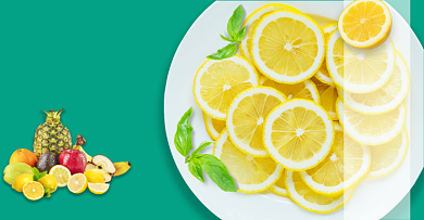 清新风格新鲜水果淘抢购电商海报背景