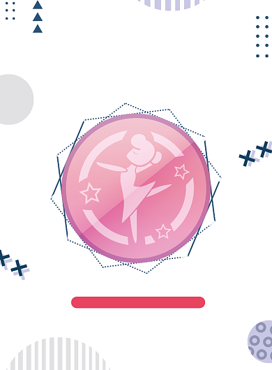 舞动奇迹舞蹈招生印刷海报背景