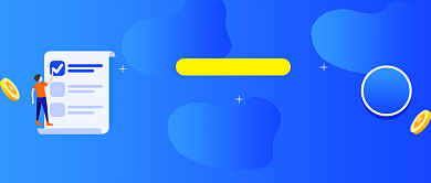 蓝色渐变资金赏金活动公众号首图背景