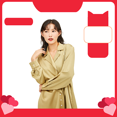 冬季换装淘宝直通车图片背景