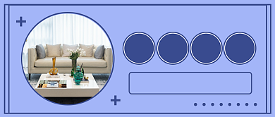 家居装修公众号首图背景