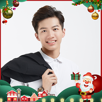 微信朋友圈圣诞头像淘宝直通车图片背景