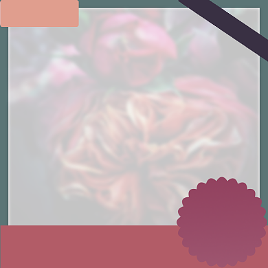 花卉配色促销标签直通车模板背景