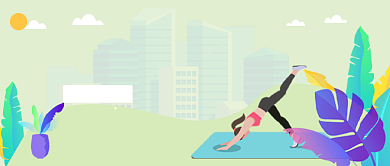 瑜伽·心灵之旅公众号首图背景