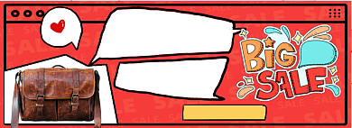 潮流国货全场五折淘宝banner背景