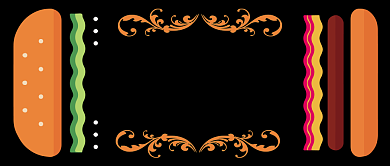 汉堡店开业促销活动公众号首图背景