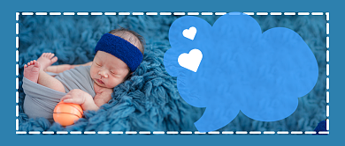 关爱新生儿公众号首图背景