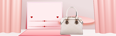 女包百搭简约海报模版banner背景
