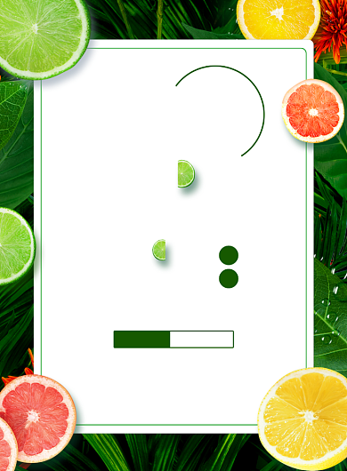 绿色清新新鲜水果时令生蔬印刷海报背景