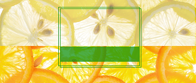 盛夏鲜柠檬首图背景