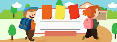 开学季淘宝电商banner图背景