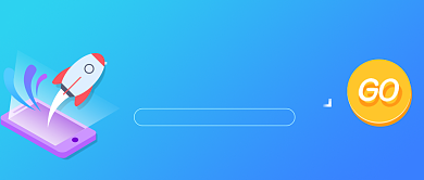 蓝色5G极速新时代公众号首图背景