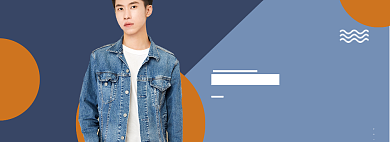 男装上新海报banner模版背景