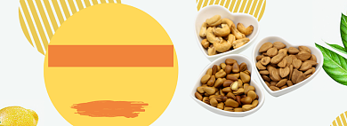 坚果时刻满减淘宝banner背景