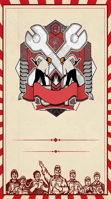 八一建军节手机海报宣传背景