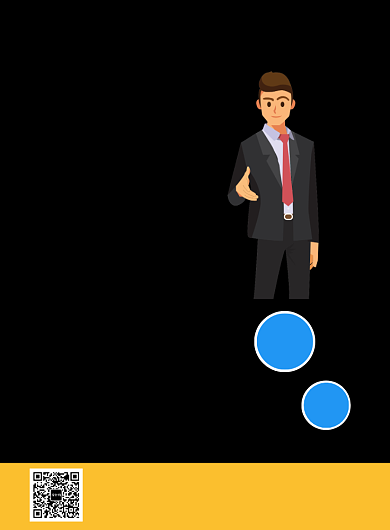 招聘海报毕业招聘黑黄校园招聘印刷海报背景