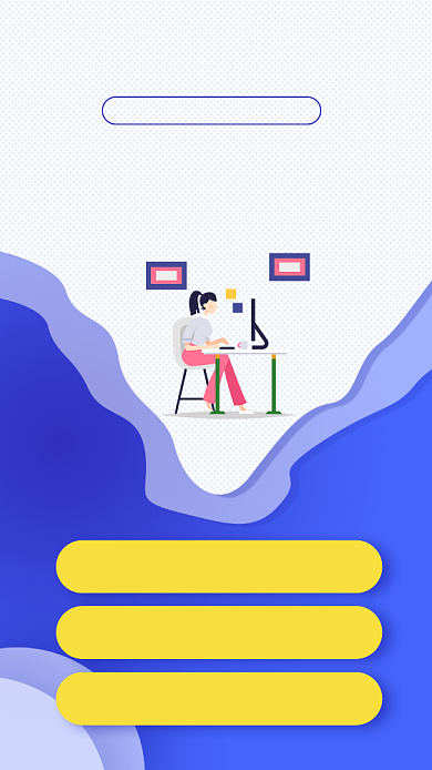 在线直播课招生海报背景