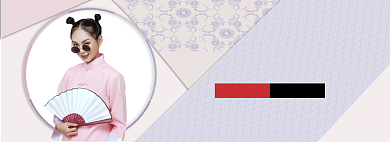 新年焕新季唐装折扣国潮淘宝banner背景