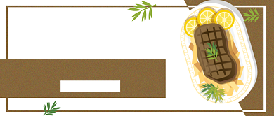 褐色菲力牛排宣传配图微信公众号素材图片背景