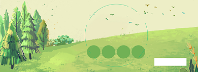 春季踏青折扣专场淘宝banner背景