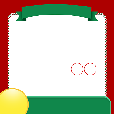 简约圣诞节化妆品促销主图图标背景