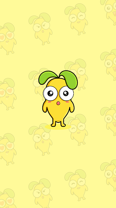 卡通插画手机壁纸背景