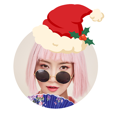 圣诞节微信朋友圈头像淘宝微信头像背景