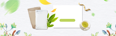 白色减肥质感淘宝banner背景