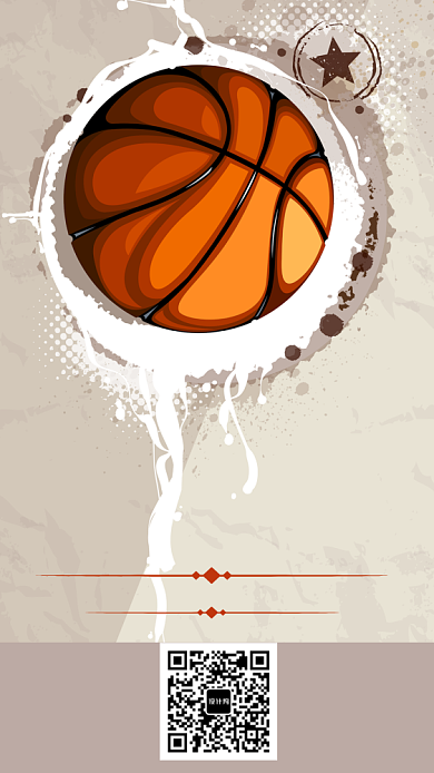 篮球特训营新学期招募海报背景