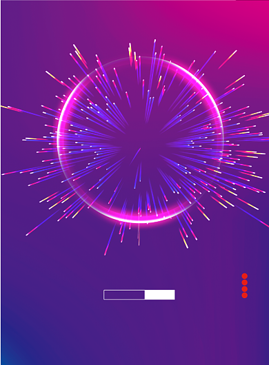 渐变2020新年线下营销宣传印刷海报背景