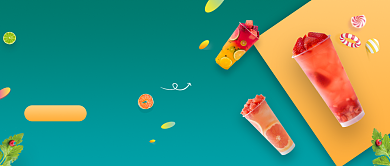 夏日水果果汁饮料微信公众号素材图片背景