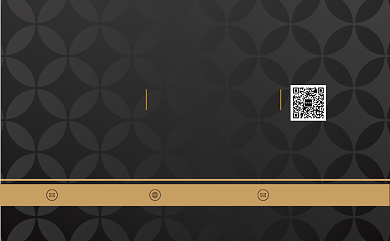 简约鎏金黑色炫酷个人商务名片背景