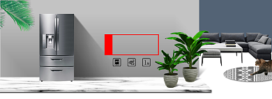 合成现代家装新年惠banner背景